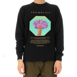 SHAMANIC JOURNEY LONG SLEEVE TEE negro