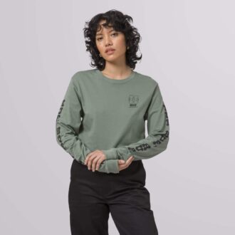 WHEELIE L/S CROP TEE