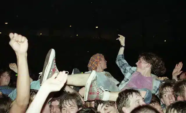 Nirvana y Kurt Cobain en el Salem Armory grunge-not-dead
