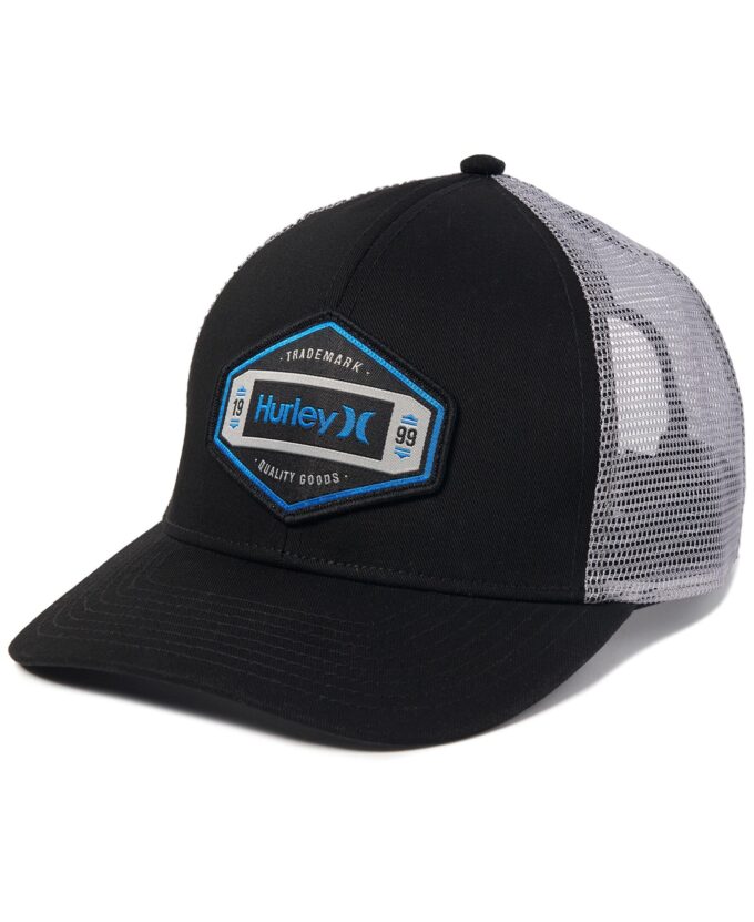 Gorro Hurley M Brighton Trucker Black