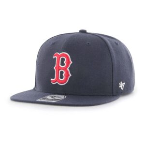 MLB BostonRd Sox SS Snap47 Nvy